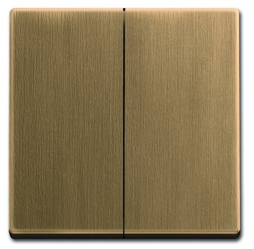 Лицевая панель ABB Династия для 2-кл. выключателя античная латунь фото Лицевая панель ABB Династия для 2-кл. выключателя античная латунь картинка